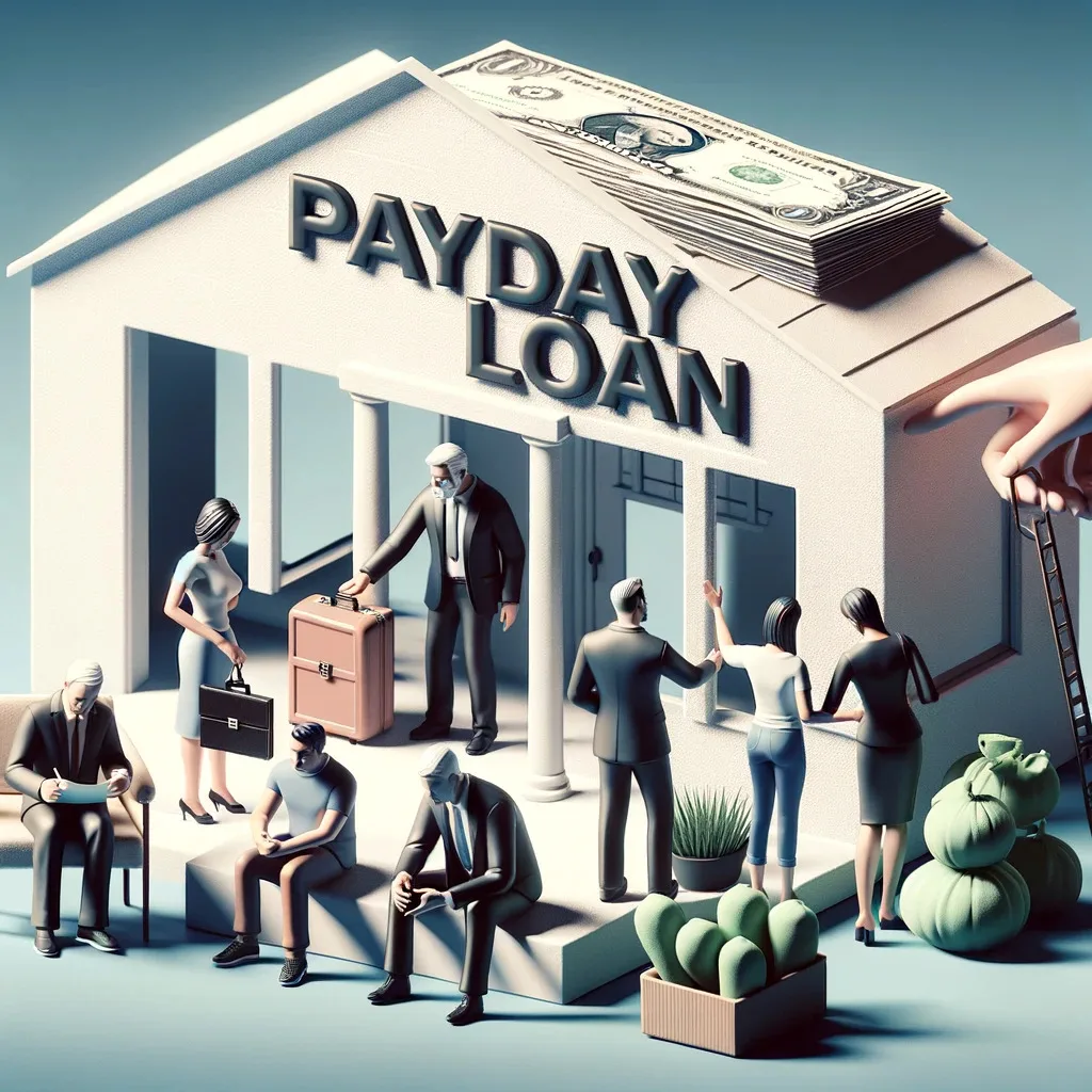 This represents an image showcasing responsible use of payday loans and that they should be treated as more than just quick cash.